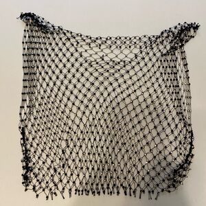 LF diamond net cropped top